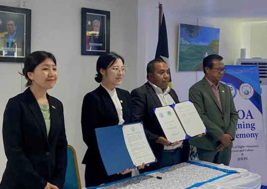 Timor-Leste Partners with HWPL Launching Peace Education